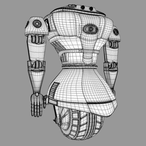 3dsmax robot character - Robo M9 - Material by Tschirner